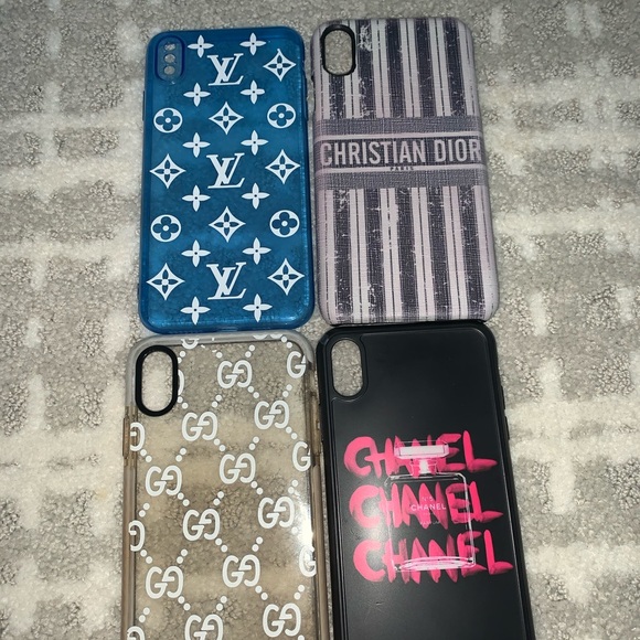 4 iPhone XS Max cases bought from Etsy seller